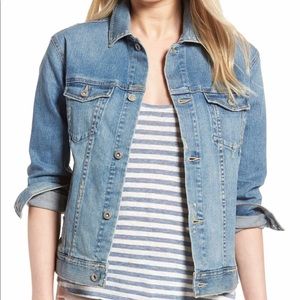 NWT AG Jeans “The Nancy Boyfriend” Denim Jacket